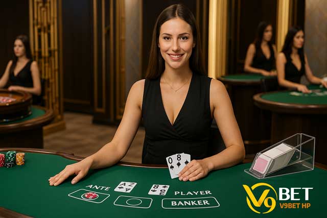 Live casino V9Bet là gì? Có gì khác biệt?